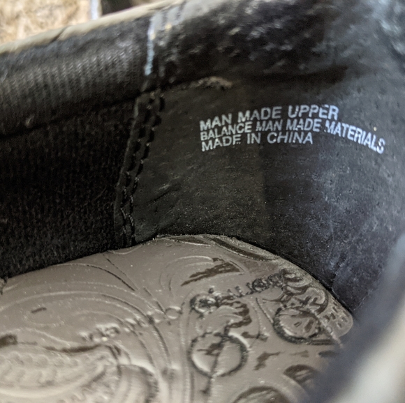 B.O.C. Born Concept Peggy Clog Gray Black Paisley - Picture 6 of 7